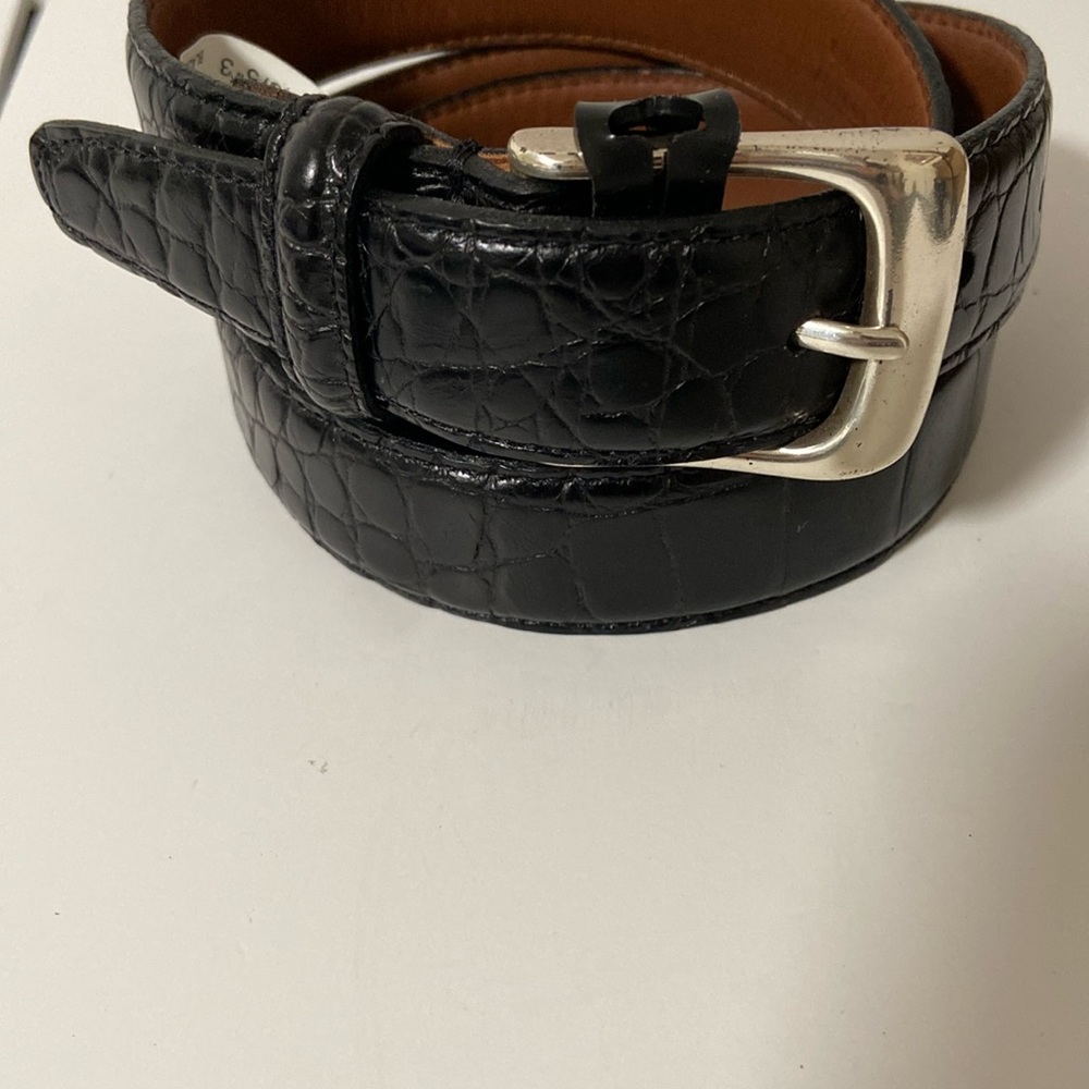 Marshall Fields men leather belt